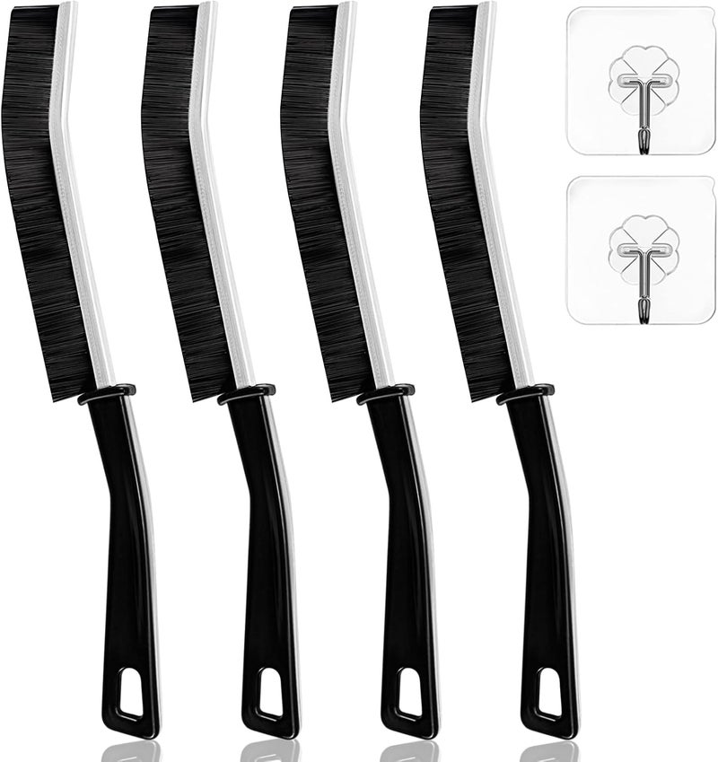 OKOMER Crevice Cleaning Brush, Hard Bristle Crevice Cleaning Brush, Multifunctional Cleaning Brush, Gap Cleaning Brush, Grout Brush, Crevice Cleaning Tool for Kitchen and Bathroom etc - Image 1